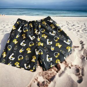 Dave’s Harder Lemonade Men’s Bathing Suit Swim Trunks - Size Large - Rare Item